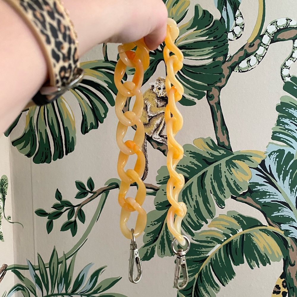 Acrylic purse chain